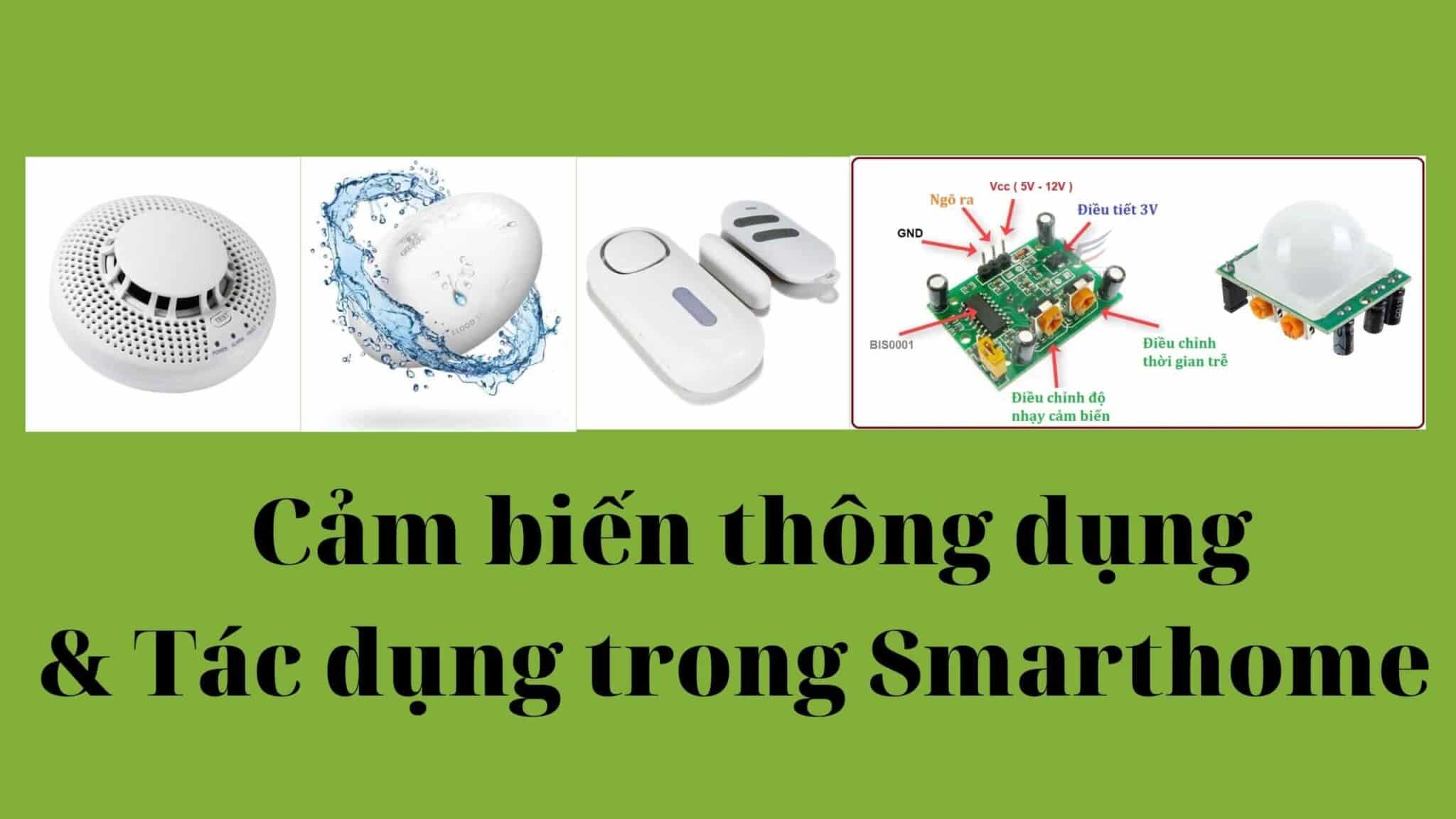 cac loai cam bien thong dung