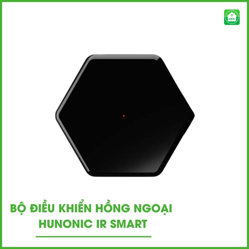 Bộ điều khiển hồng ngoại wifi Hunonic IR Smart, điều khiển Tivi, Điều Hoà qua điện thoại