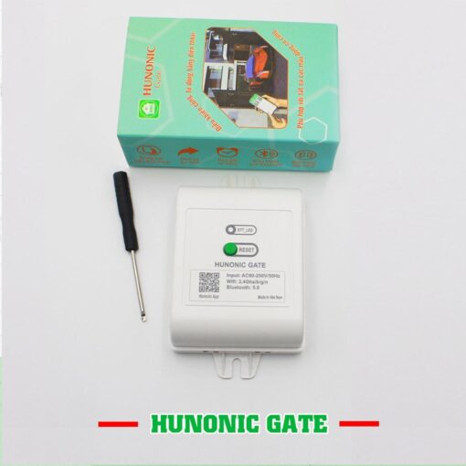 bộ điều khiển cổng tự động hunonic gate điều khiển cổng qua điện thoại