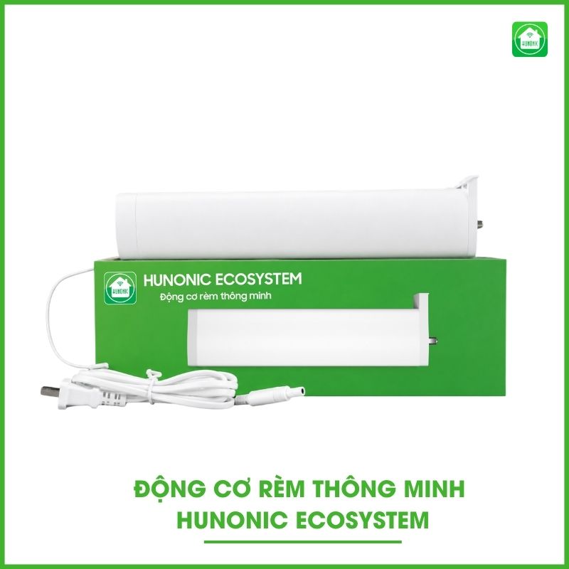 Động cơ rèm wifi thông minh Hunonic Ecosystem điều khiển từ xa