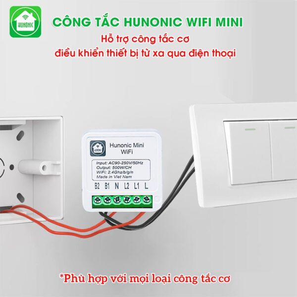 cong tac thong minh hunonic wifi mini 7