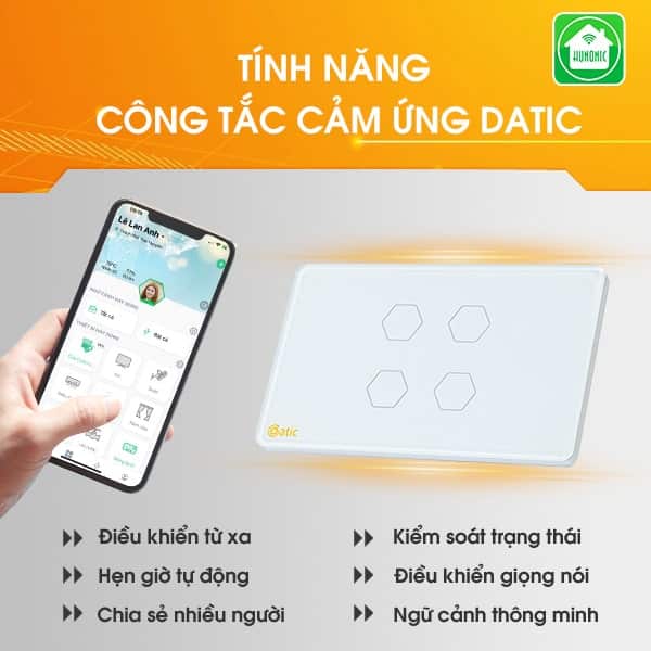 cong tac cam ung wifi datic 33
