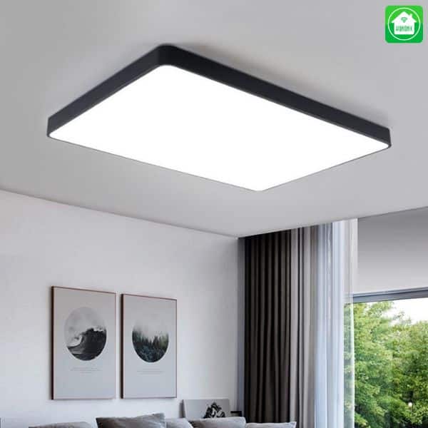 Đèn led ốp trần cao cấp hình chữ nhật