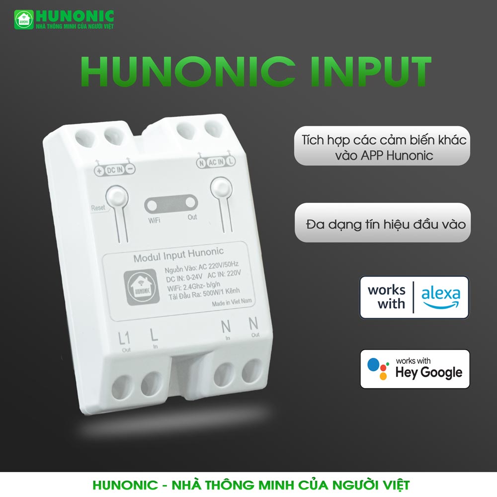 modul input hunonic2