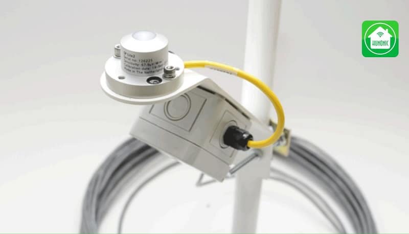 Cảm biến đo bức xạ được thiết kế để đo mật độ của các hạt alpha, gamma hoặc beta