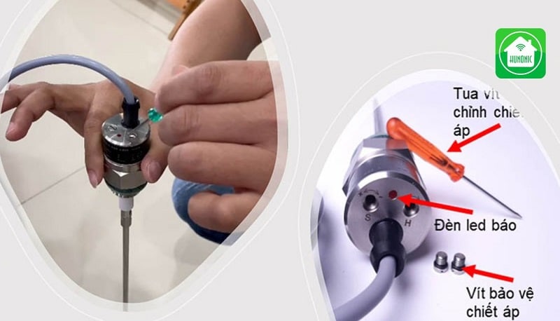 Cảm biến hạt được sử dụng để cảm nhận bụi và các hạt khác trong không khí