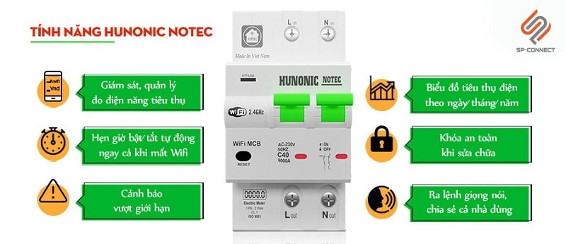 Hunonic là đơn vị cung cấp loại aptomat chống giật tốt nhất gia đình đạt tiêu chuẩn quốc tế