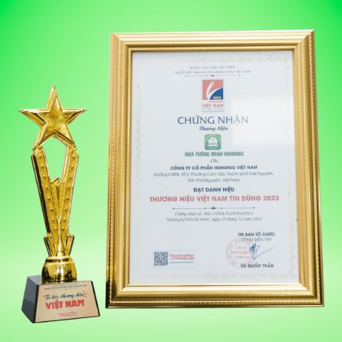 chứng nhận giải thương