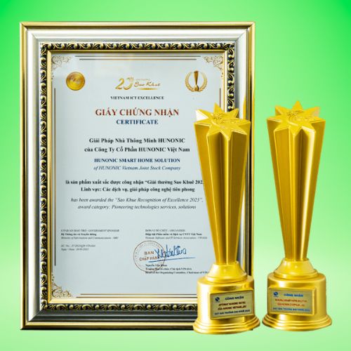 chứng nhận giải thương