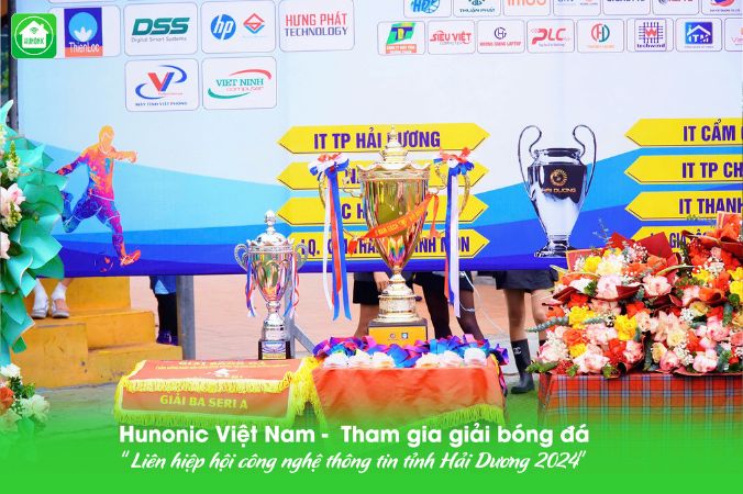 tài trợ giải bóng hải dương