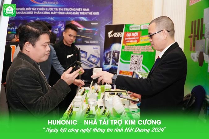 Hunonic tại hội cntt hải dương