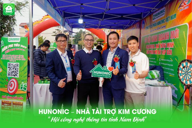 hunonic tài trợ IT nam định