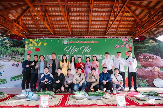 thi gói bánh chưng hunonic