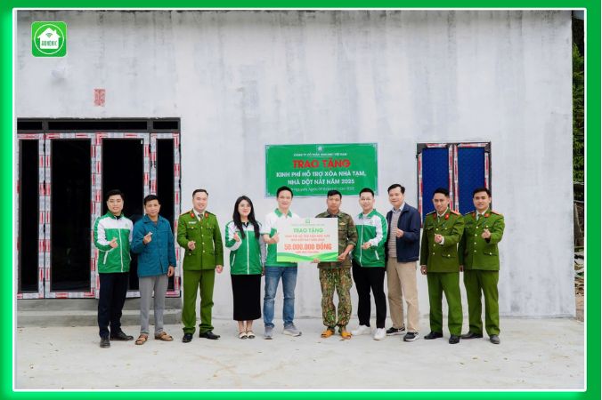 hỗ trợ xóa nhà dột