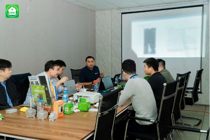 đón tiếp đối tác singapo