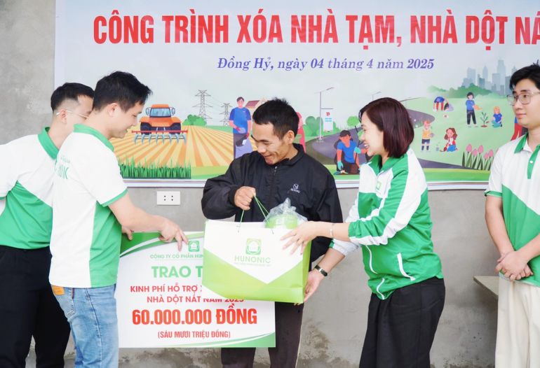hunonic cùng đoàn thanh niên thái nguyên 