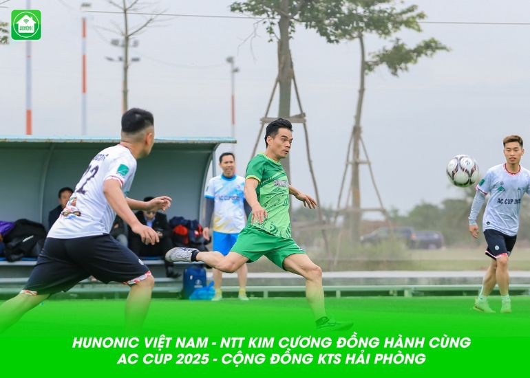 Hunonic Việt Nam đồng hành cùng AC CUP Hải Phòng 2025 2 hunonic giao lưu cùng hội kts hải phòng