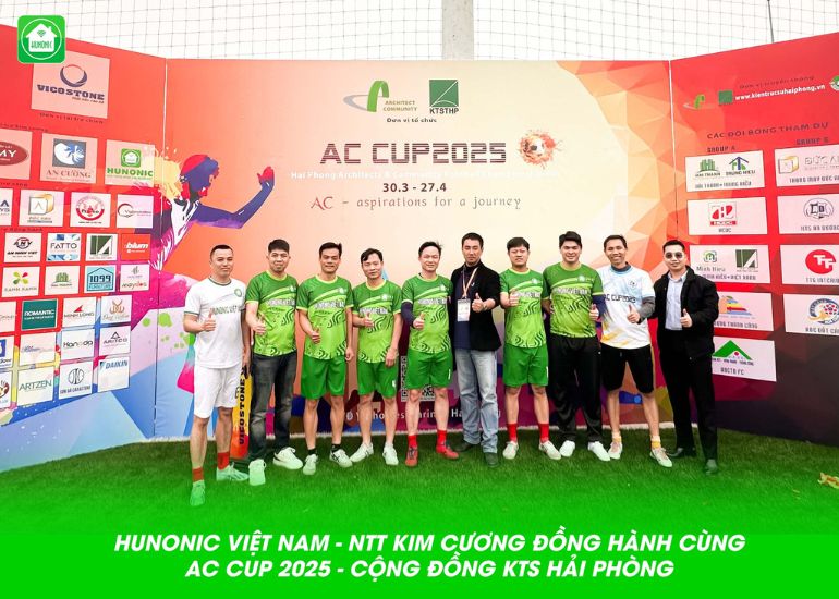 Hunonic Việt Nam đồng hành cùng AC CUP Hải Phòng 2025 1 hunonic giao lưu cùng hội kts hải phòng