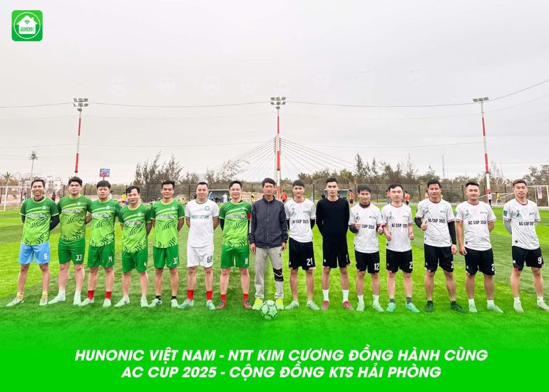 Hunonic Việt Nam đồng hành cùng AC CUP Hải Phòng 2025 5 hunonic giao lưu cùng hội kts hải phòng
