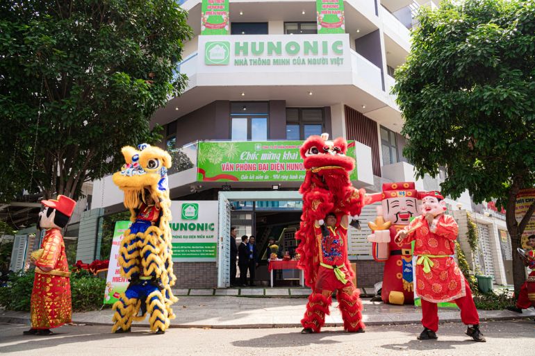 khai trương hunonic miền nam