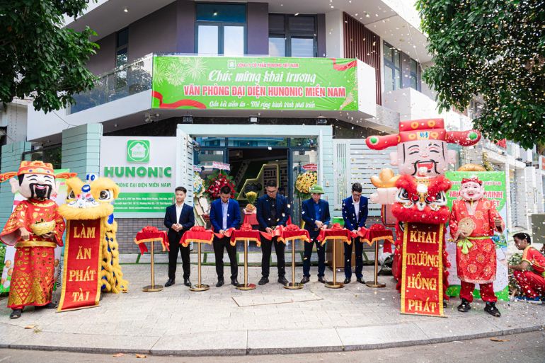 khai trương hunonic miền nam