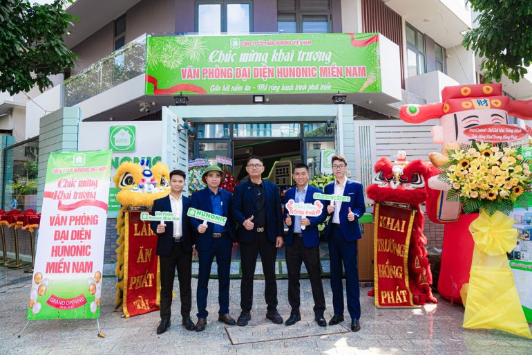 khai trương hunonic miền nam