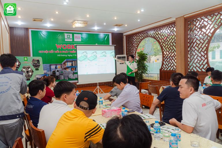 workshop nhà thông minh hải dương