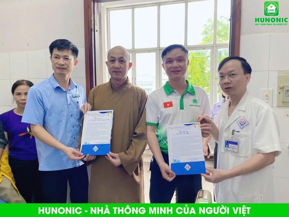 Hunonic phối hợp nhóm “Điều Thiện Nhỏ” giúp đỡ gia đình bệnh nhân ung thư tại Thái Nguyên 3 hunonic giúp đỡ gia đình bệnh nhân ung thư