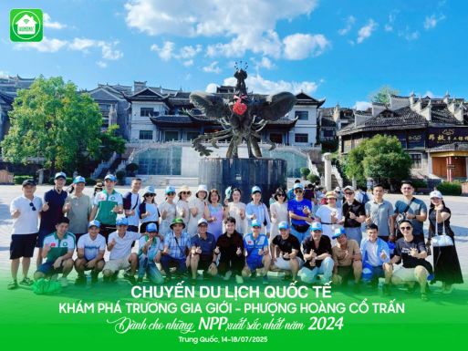 du lịch vinh danh npp xuất sắc 2025