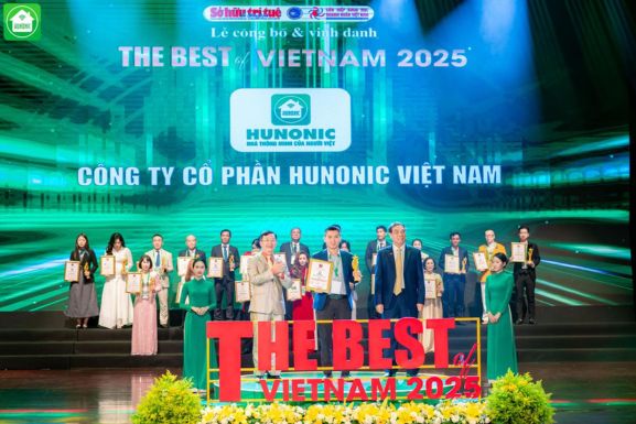 hunonic nhận giải the best viet nam