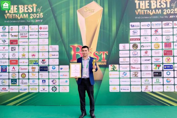 hunonic nhận giải the best viet nam