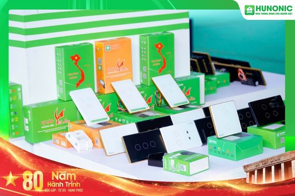 Hunonic tại triển lãm quốc gia a80