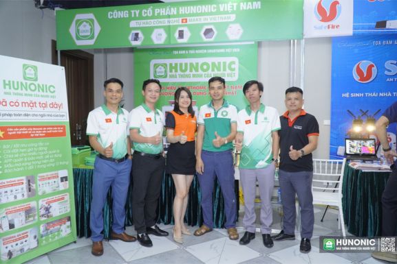 Hunonic Việt Nam – Nhà Tài Trợ Kim Cương tại Tọa đàm & Trải nghiệm Smarthome Việt 2025 5 Hunonic tài trợ tại tọa đàm