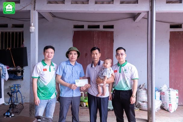 hunonic chia sẻ và động viên cbnv sau bão lũ