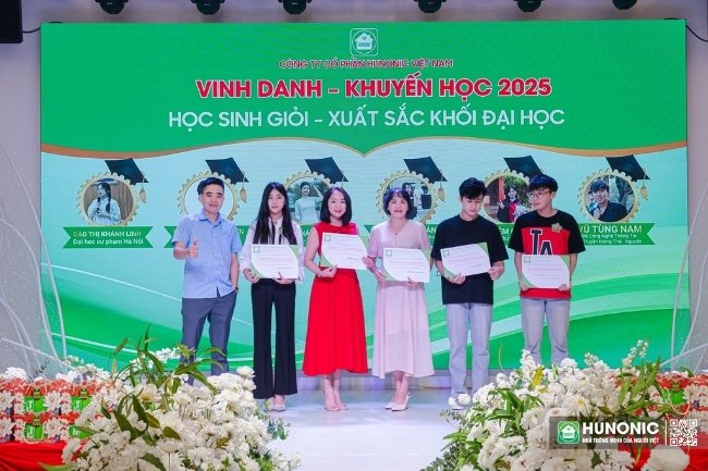 quỹ khuyến học hunonic