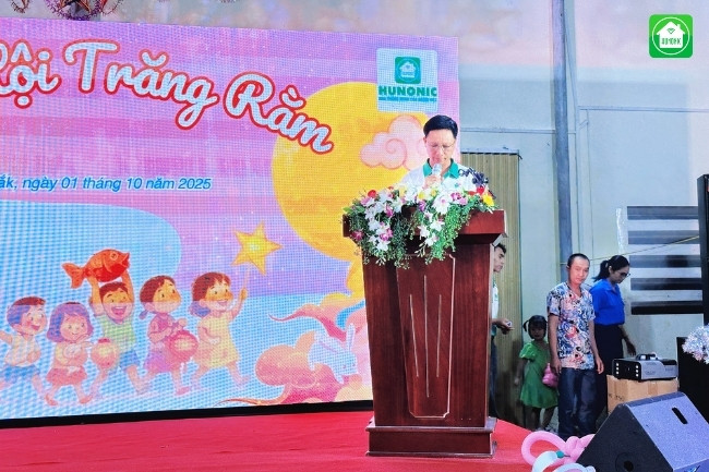 hunonic đồng hành cũng trẻ em khó khăn tỉnh daklak