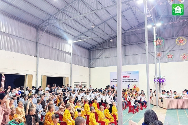 hunonic đồng hành cũng trẻ em khó khăn tỉnh daklak