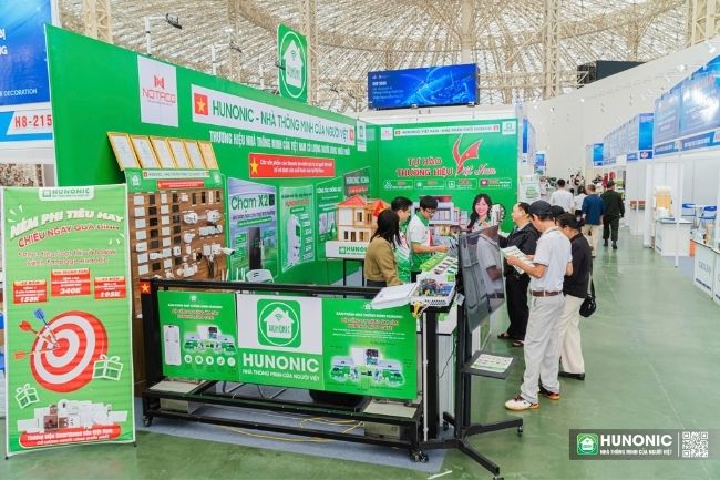 Hunonic tại triển lãm Vietbuild cuối năm 2025