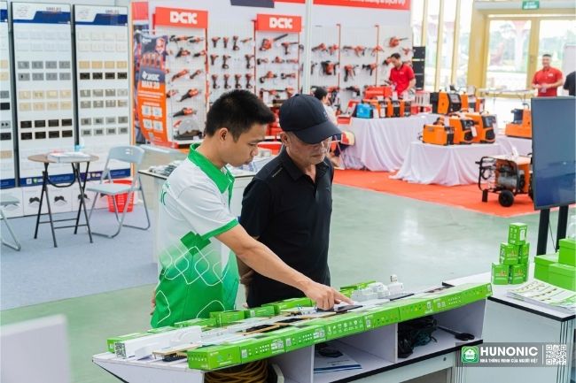 Hunonic tại triển lãm Vietbuild cuối năm 2025
