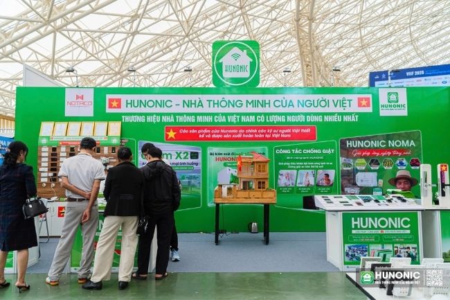 Hunonic tại triển lãm Vietbuild cuối năm 2025