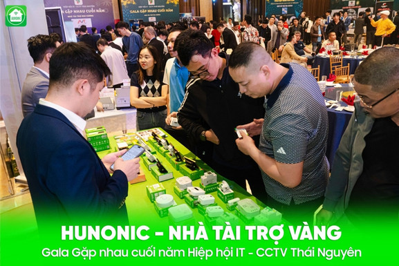 hunonic tài trợ cctv thái nguyên