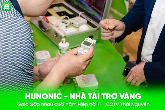 hunonic tài trợ cctv thái nguyên