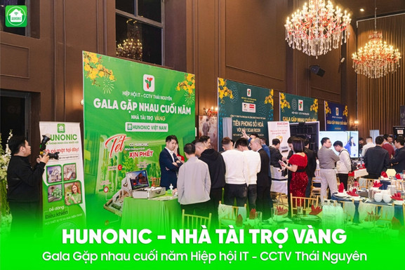 hunonic tài trợ cctv thái nguyên