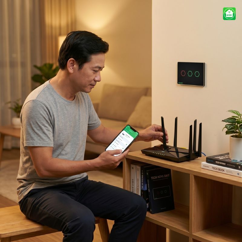 bảo mật wifi nhà thông minh