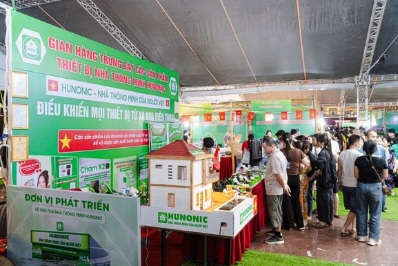 Nhà thông minh Hunonic tham gia Triển lãm Công Thương Thái Nguyên 2026 3 hunonic tham gia trien lam cong thuong1