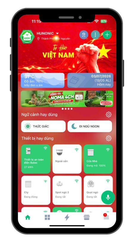 Top 8 ứng dụng điều khiển nhà thông minh phổ biến hiện nay 2 Hunonic