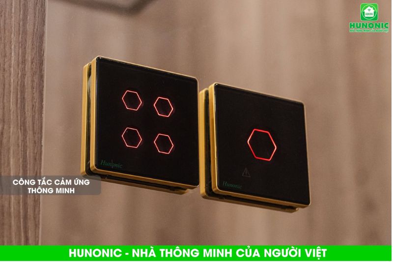 Nâng tầm biệt thự 3 tầng với giải pháp nhà thông minh Hunonic 4 biet thu 3 tang kien truc hien dai3