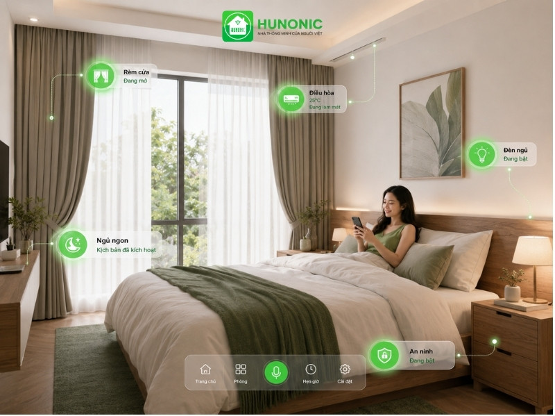 cac giai phap nha thong minh Hunonic11