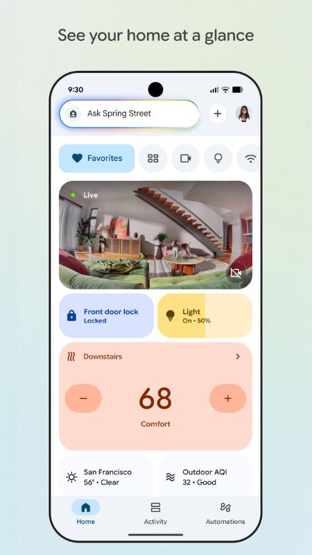 Top 8 ứng dụng điều khiển nhà thông minh phổ biến hiện nay 3 google home