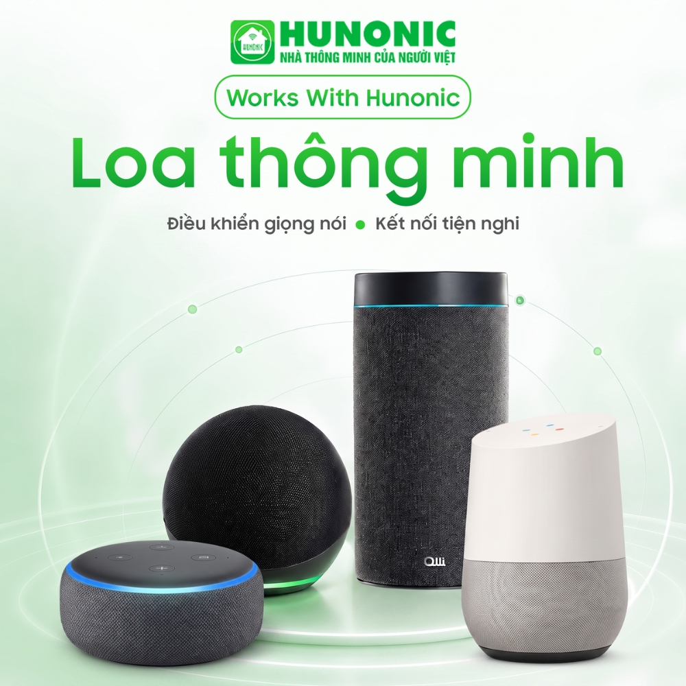 Loa thông minh Works with Hunonic